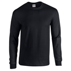 black Gildan Unisex Long Sleeve Ultra Cotton T-Shirt - NextDayCustom