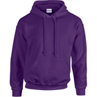 purple Gildan Adult Unisex 50/50 Hoodie 