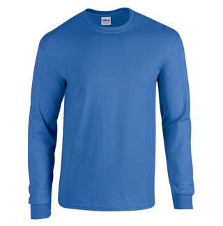 royal blue Gildan Unisex Long Sleeve Ultra Cotton T-Shirt - NextDayCustom